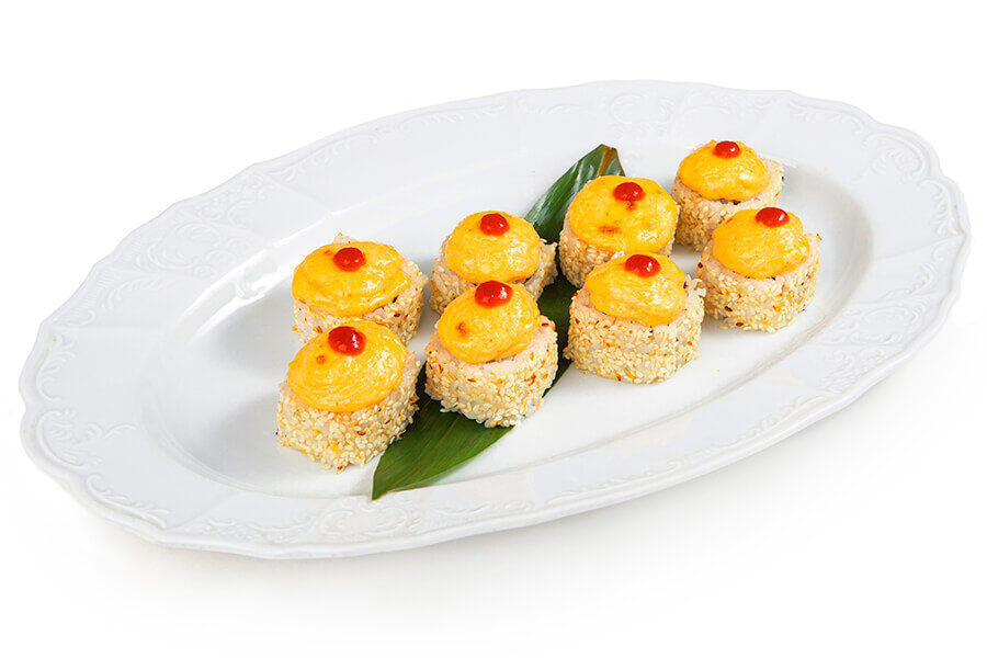 Ролл Запечений лосось на дім