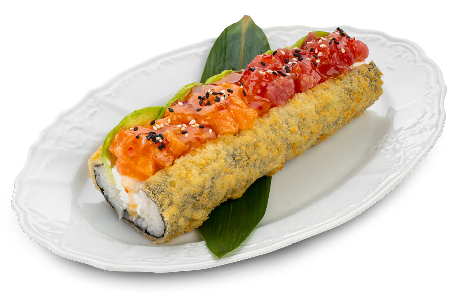 Рол дог лосось-тунець Вроцлав