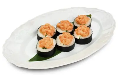 Tartar łosoś — 6 szt.