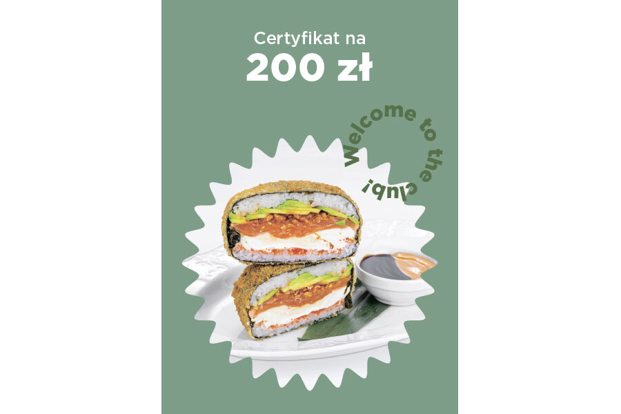 Сертифікат на 200 zł на дім