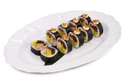 Футомак з запеченим лососем — 10 шт.