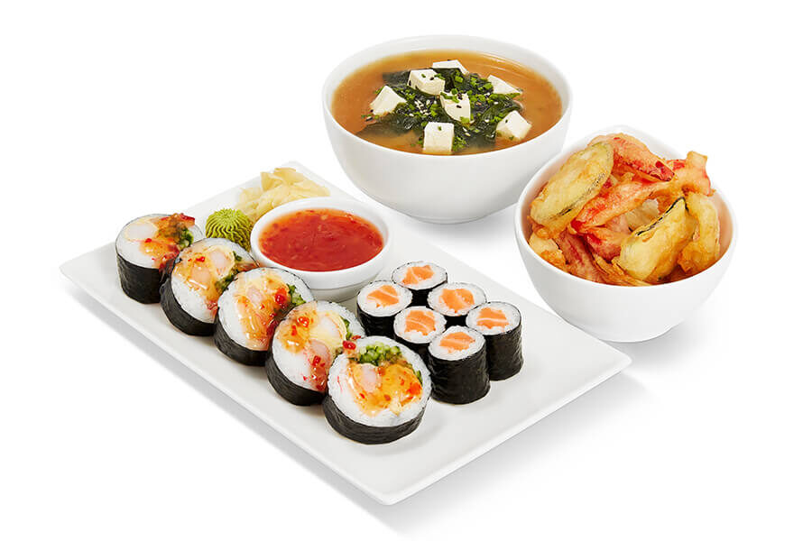 Лосось-креветка доставка