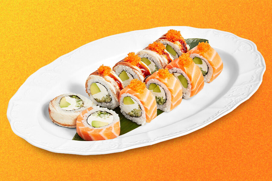 Філадельфія мікс вугор-лосось замовити