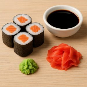 Sos sojowy, wasabi i imbir: dlaczego potrzebujesz tych trio i jak je prawidłowo łączyć