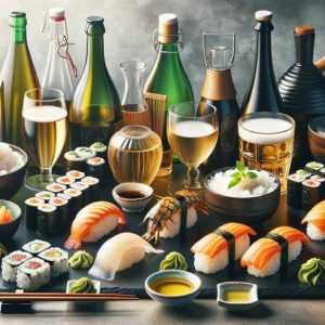Idealne napoje do sushi: jak je dobrać, aby smak był harmonijny