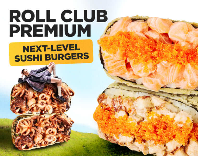 Premium Sushi burger