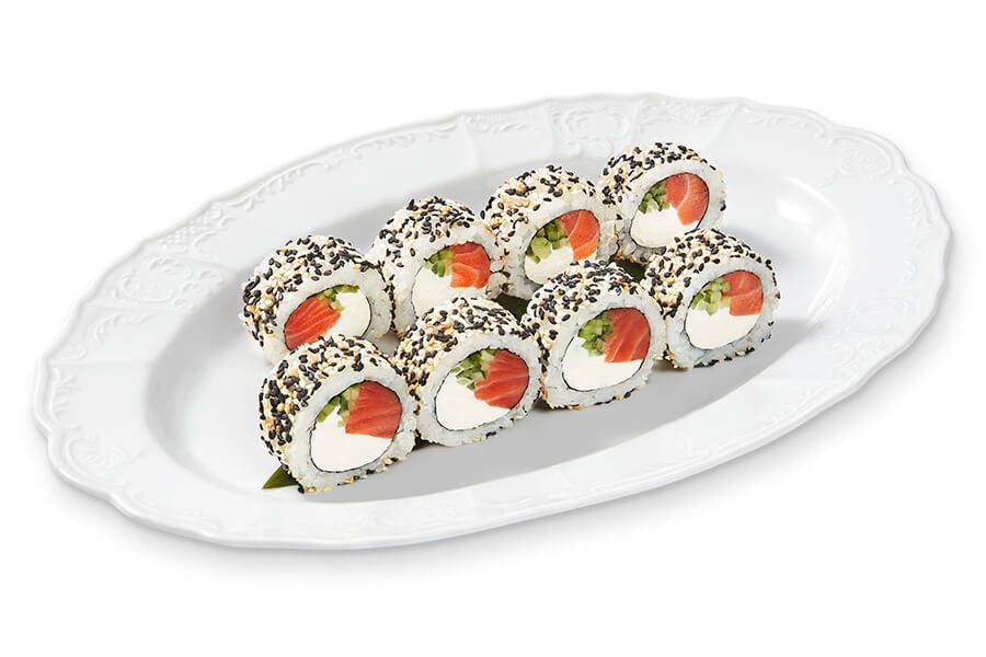 Ролл Філадельфія в кунжуті замовити