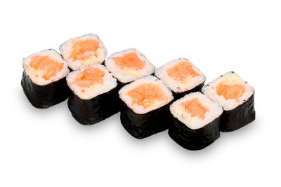 Maki z łososiem grill — 8 szt.