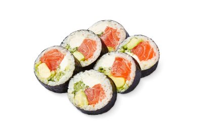 Futomaki z łososiem — 6 szt.