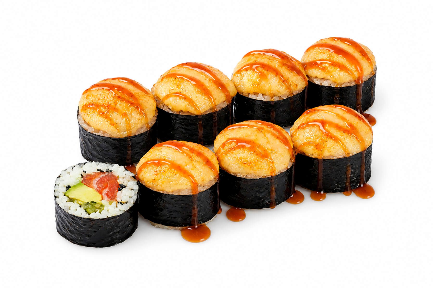 Hot cheese Salmon cheese do domu