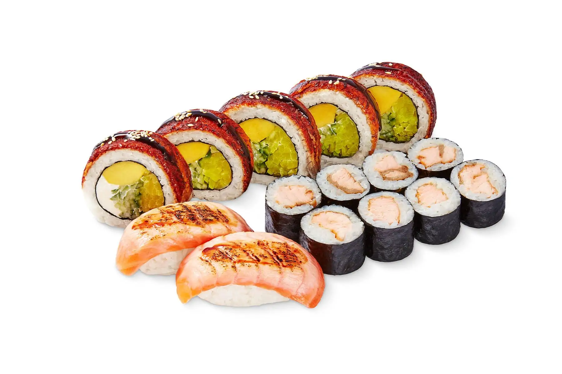 Zestaw Łosoś-Unagi od Roll Club