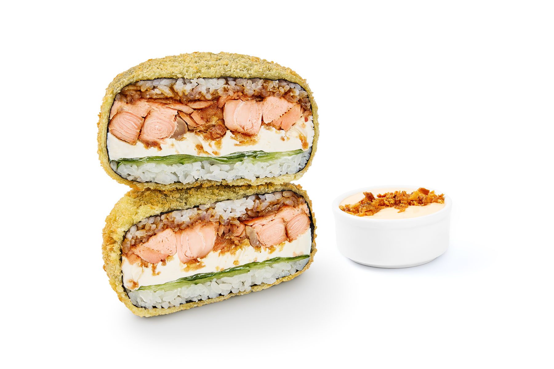 Big Sushi Burger Salmon Grill order